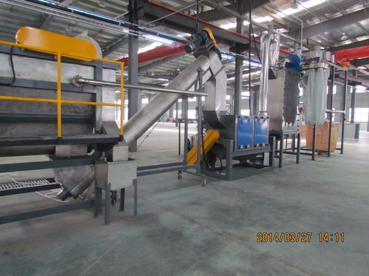 de Motor Plastic Fles van 100kw Wannan Recyclingsmachines