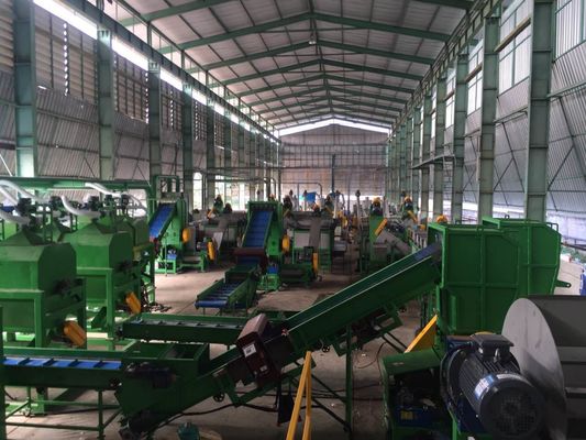 van het Afvalpolystar van 2000kg/H 380V Plastic het Recyclingsmachine