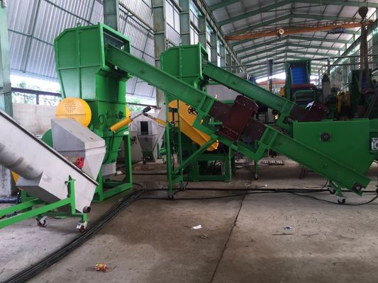 van het Afvalpolystar van 2000kg/H 380V Plastic het Recyclingsmachine