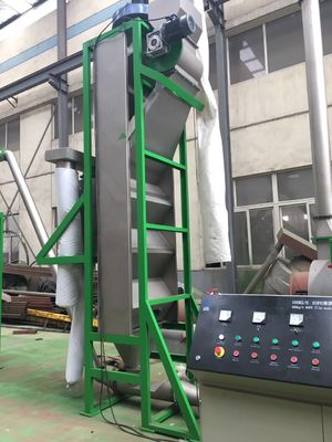 300kg/h, 500kg/h, 1000kg/h-HDPE flessen het verpletteren en wasmachine