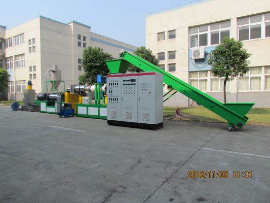 3Phase filmplastiek die Machine1000kg/h Plastic Korrelende Machine pelletiseren