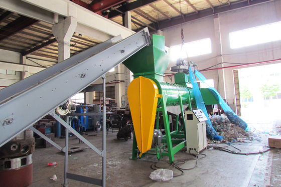 Ce-Etiket die Plastic Fles Recyclingsmachines verwijderen