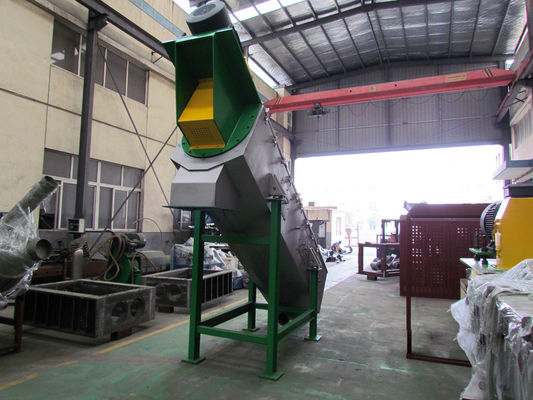 22kw de Film van de wrijvingwasmachine Plastic Recyclingsmachine