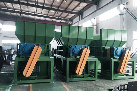 45*2kw plastic Containerontvezelmachine, Machine 50mm van de Trommelontvezelmachine Blad