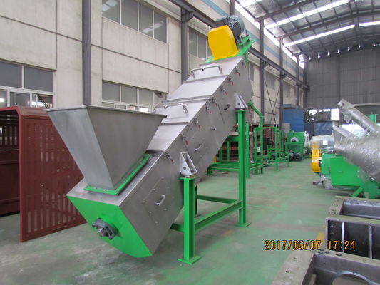 Duurzame de Was van de Hoge snelheids800rpm Wrijving Plastic Recyclingsmachine
