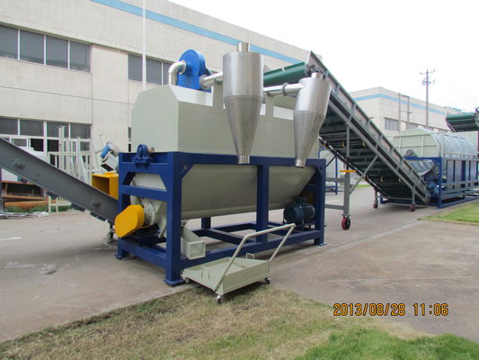 PE pp het Landbouwfilms Plastic Vlekkenmiddel van het de Onzuiverhedenzand van de Recyclingsmachine