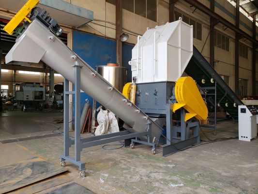 PE van 500kg/H 1000kg/H pp Pe van de Filmmaalmachine Film Recyclingsmachine
