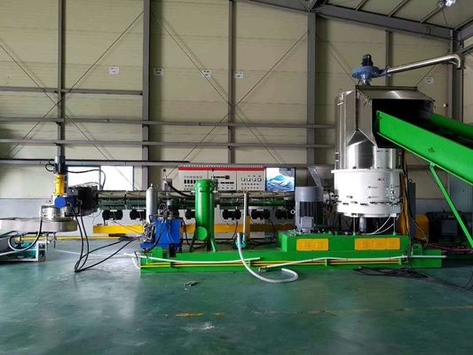Allen in Één 800kg/H-het Samenpersen Plastic Korrelende Lijn