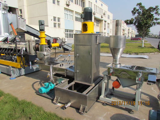 Het scherpe Samenpersen 130mm Schroef Machine van de Stadia de Natte Korreling