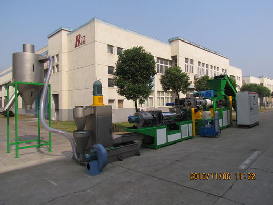 50Hz plastic Korrelende Machine, pp Geweven Industriële Plastic Granulator