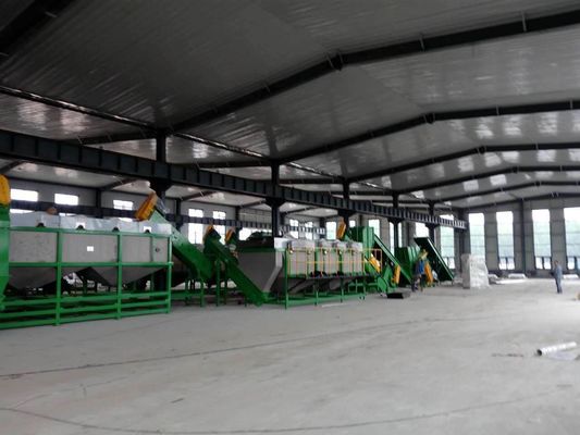 het Afvalpe van 380V 3Phase de Duurzame Lijn van de Filmwas voor Plastic Film Recycling