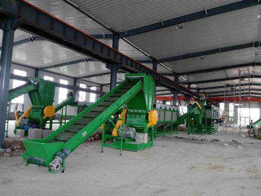 Roestvrij staal120kw Polypropyleen Recyclingsmachine