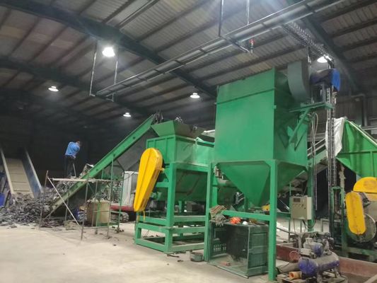 De Film van filmdesanding Landbouw Plastic Recyclingsmachine