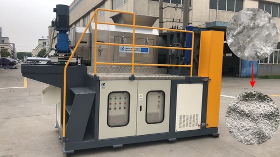 het geweven afval pp doet pp-film in zakken drukkend pelletiserend machine, afval plastic film recyclingsmachine, pe pp die machine recycleren
