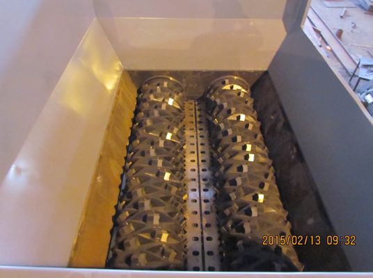15ton/h het huisvuil filmt de Dubbele Machine van de Schachtontvezelmachine