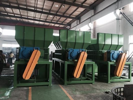 15ton/h het huisvuil filmt de Dubbele Machine van de Schachtontvezelmachine