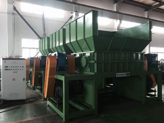 15ton/h het huisvuil filmt de Dubbele Machine van de Schachtontvezelmachine