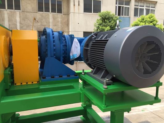 38 Ontvezelmachine van de Blad18.5kw de Plastic Trommel, Dubbele Schachtontvezelmachine Met geringe geluidssterkte