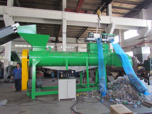 2ton/H het plastic Etiket die van het HUISDIERENKroonkurk van de Recyclingsmachine Machine verwijderen