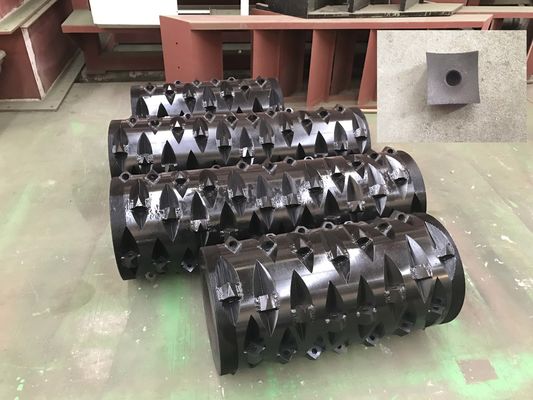 69pcs het roterende Blad 2ton/H kiest de Machine van de Schachtontvezelmachine uit