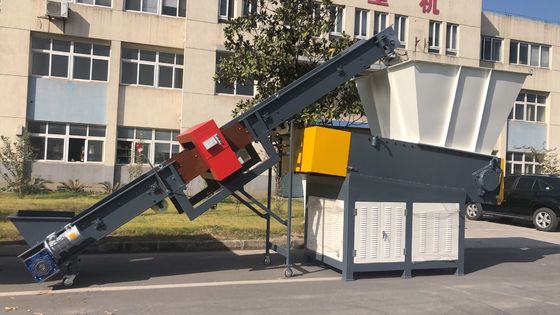 van de het Bladvezel van 45kw 4pcs Vaste Plastic de Ontvezelmachinemachine