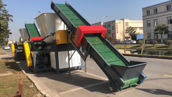van de het Bladvezel van 45kw 4pcs Vaste Plastic de Ontvezelmachinemachine