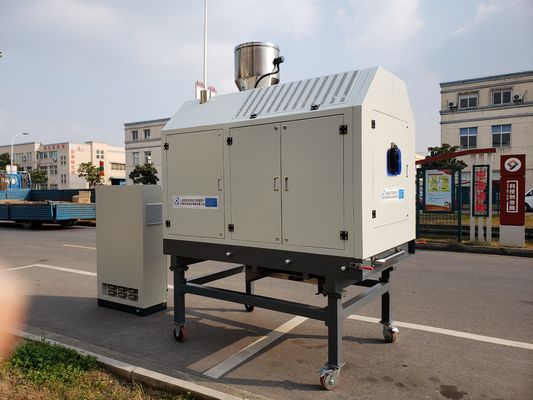 HUISDIEREN Infrarode Droger voor huisdierenmonofilament garen die machine, 50ppm die, 20mins maken, de Extruder van de HUISDIERENbezem drogen