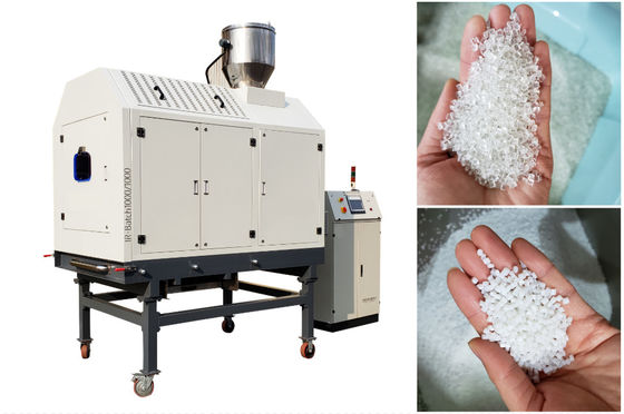 1000kg/H HUISDIERENkorrels/Chips Crystallizer Machine