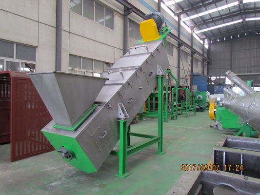 2000kg/H HUISDIERENpe pp HDPE LDPE LLDPE Plastic Wrijvingwasmachine