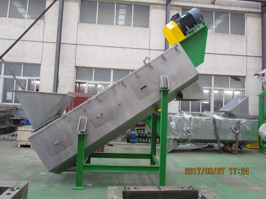 2000kg/H HUISDIERENpe pp HDPE LDPE LLDPE Plastic Wrijvingwasmachine